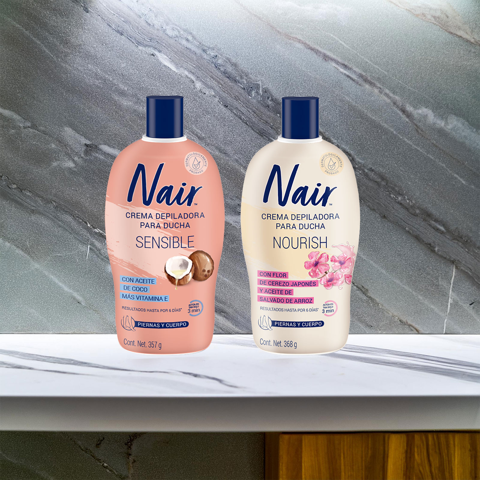 Nair - Descubre el autocuidado con Divine y Shower Nourish
