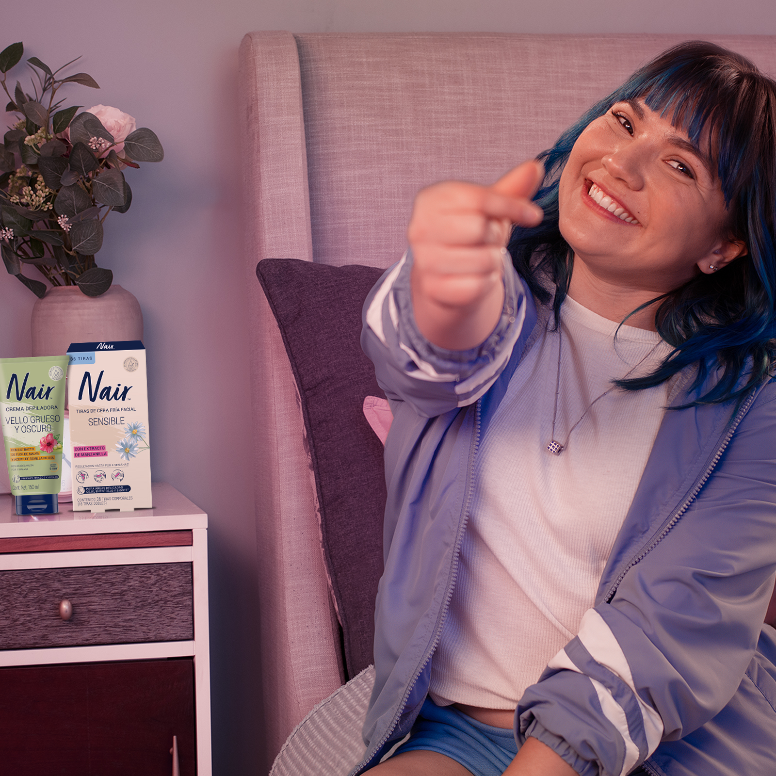 Nair - ¿Cuál es tu mejor match en depilación? 
Descúbrelo con Nair